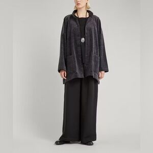 ESKANDAR wide mandarin coat - long - NWT